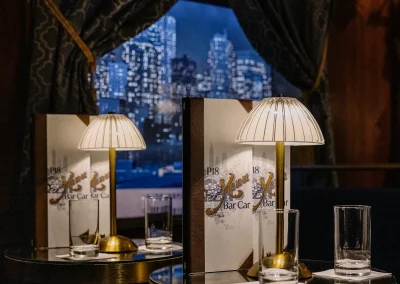 Platform 18 interior and menus